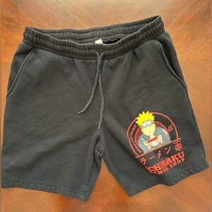 NARUTO Black Men's Shorts size s (28-30)